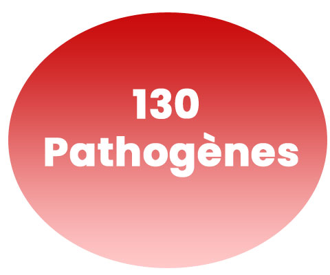 130 pathogènes